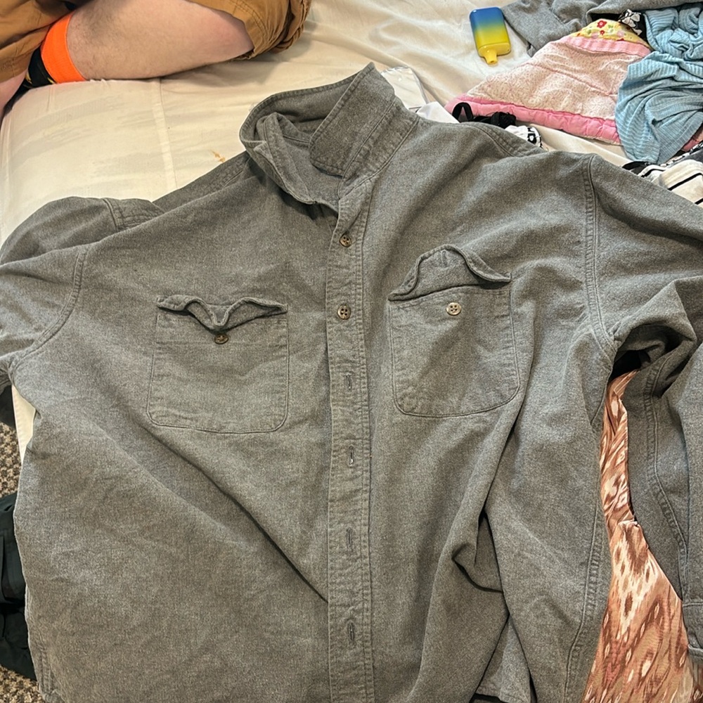 St John’sBay Heavyweight Button Down Flannel Jacket